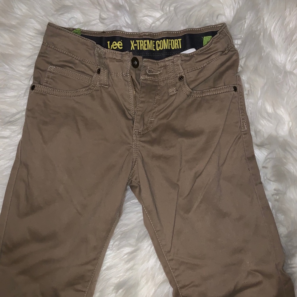 Lees Boys Khaki Pants